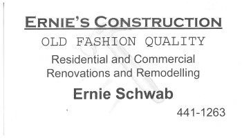 Ernie's Construction